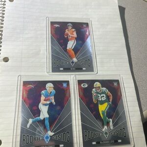Panini Rookie Rising 3 card lot!